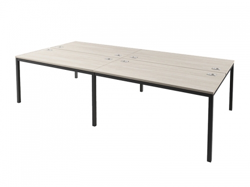 Бенч-система на 4 рабочих места на металлокаркасе Lite IL-52 фото 2 Бенч-система на 4 рабочих места на металлокаркасе Lite IL-52 фото 2