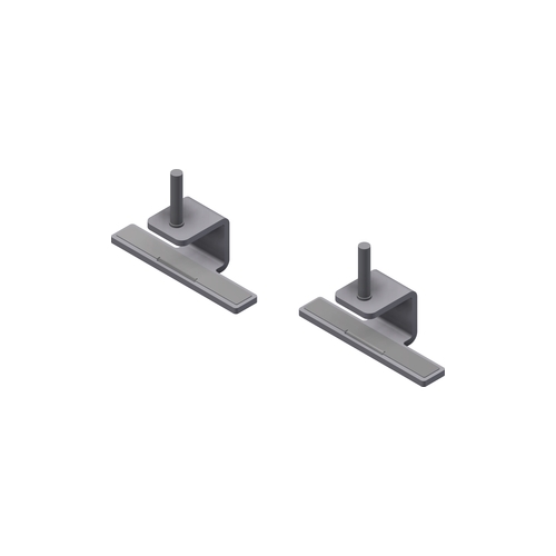 Комплект кронштейнов для крепления торцевого экрана KL-01 Комплект кронштейнов для крепления торцевого экрана KL-01