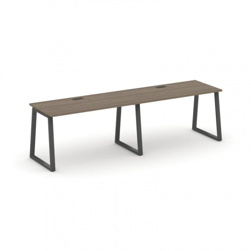 Style Project Рабочая станция 1 сторон. SN-6T1.ORS-003 Акация Лорка/Металл Антрацит/Заглушка Пластик фото 25