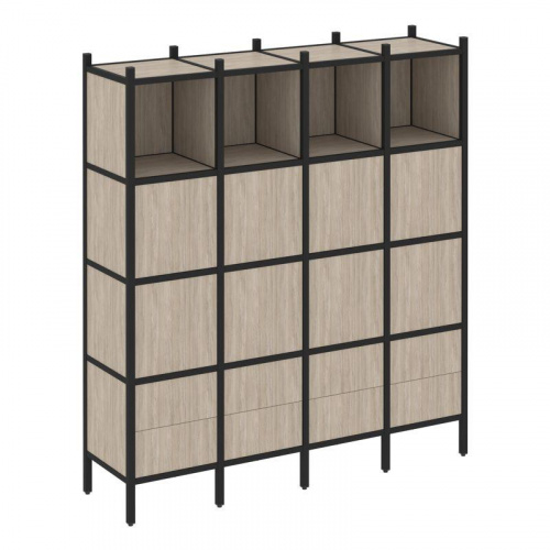 Стеллаж офисный прямой Loft VR.L-09 фото 3 Стеллаж офисный прямой Loft VR.L-09 фото 3