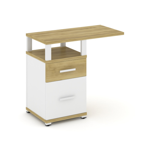 Тумба приставная с 1 ящиком Concept CN.TUS-004 W фото 11