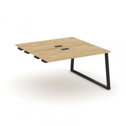 Style Project Стол-приставка к опор. элем. SN-6T1.DPRS-023 Акация Лорка/Металл Антрацит/Заглушка Пла