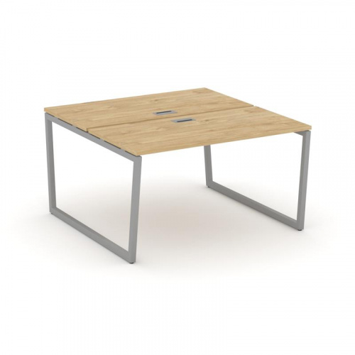 Style Project Рабочая станция 2-х сторон. SN-4T2.DRS-001 Акация Лорка/Металл Антрацит/Заглушка Пласт фото 2