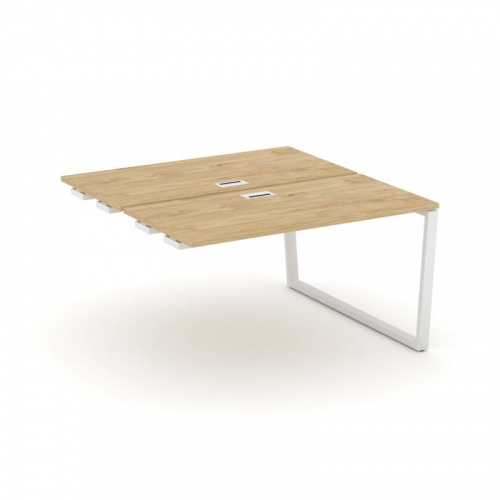 Style Project Стол-приставка к опор. элем. SN-6T2.DPRS-001 Акация Лорка/Металл Антрацит/Заглушка Пла фото 3