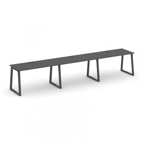 Style Project Рабочая станция 1 сторон. SN-6T1.ORS-041 Акация Лорка/Металл Антрацит/Заглушка Пластик фото 27