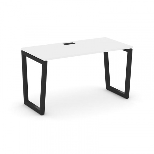 Style Project Стол письменный SN-5T2.SP-004 Акация Лорка/Металл Антрацит/Заглушка Пластик Черный 158 фото 4