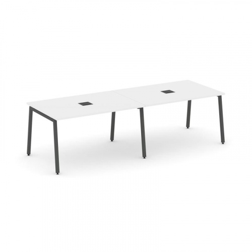 Style Project Стол переговорный SN-4A.SPRG-012 Дуб Наварра/Металл Белый 2360*980*750 фото 18 Style Project Стол переговорный SN-4A.SPRG-012 Дуб Наварра/Металл Белый 2360*980*750 фото 18