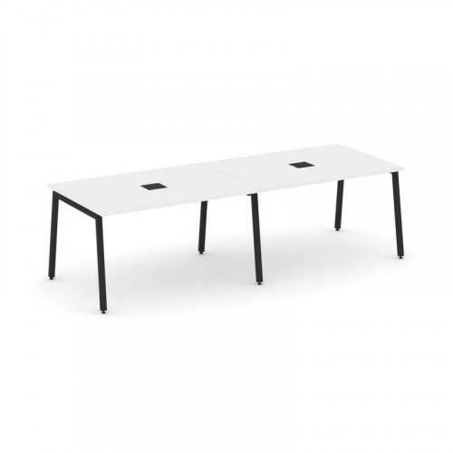 Style Project Стол переговорный SN-4A.SPRG-012 Дуб Наварра/Металл Белый 2360*980*750 фото 8 Style Project Стол переговорный SN-4A.SPRG-012 Дуб Наварра/Металл Белый 2360*980*750 фото 8