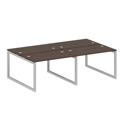 Бенч-система на 4 места на О-обр. м/к Metal System Quattro 50БО.СМ-4.2  фото 7