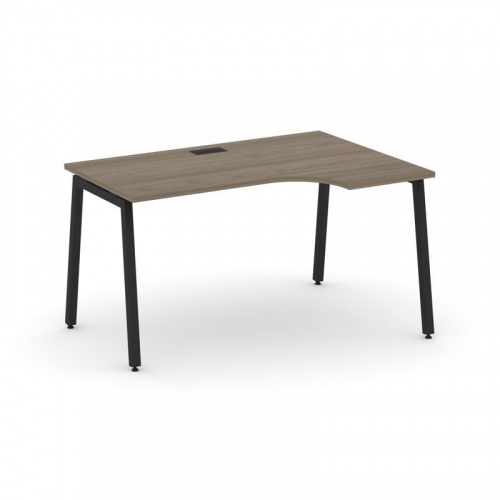 Style Project Стол рабочий эргоном. SN-4A.SPA-001(R) Белый/Металл Белый 1380*600/980*750 фото 13