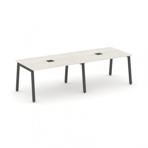 Style Project Стол переговорный SN-5A.SPRG-014 Акация Лорка/Металл Белый 3160*980*750 фото 19