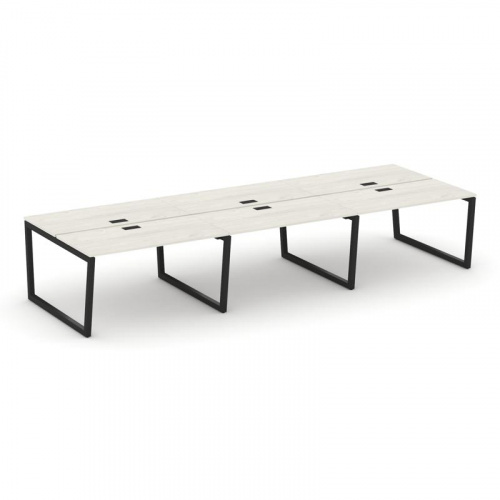 Style Project Рабочая станция 2-х сторон. SN-5T2.DRS-082 Акация Лорка/Металл Антрацит/Заглушка Пласт фото 7