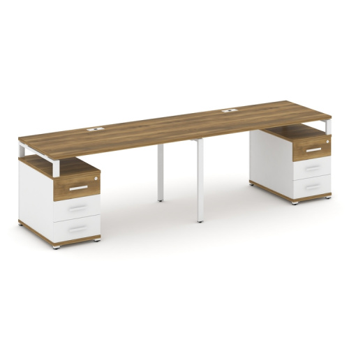 Бенч-система на 2 места с 2 опорными тумбами Concept CN.ORS-319 фото 8