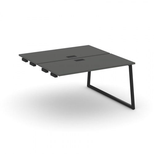 Style Project Стол-приставка к опор. элем. SN-4T1.DPRS-024 Акация Лорка/Металл Антрацит/Заглушка Пла фото 4