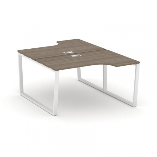 Style Project Рабочая станция эргоном. SN-6T2.DRPA-012 Акация Лорка/Металл Антрацит/Заглушка Пластик фото 15