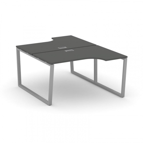 Style Project Рабочая станция эргоном. SN-6T2.DRPA-012 Акация Лорка/Металл Антрацит/Заглушка Пластик фото 18