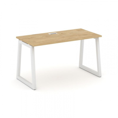 Style Project Стол письменный SN-5T1.SP-004 Акация Лорка/Металл Антрацит/Заглушка Пластик Черный 158 фото 3