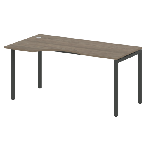 Стол криволинейный левый на П-обр. м/к Metal System Quattro 40БП.СА-1 (L) фото 2 Стол криволинейный левый на П-обр. м/к Metal System Quattro 40БП.СА-1 (L) фото 2