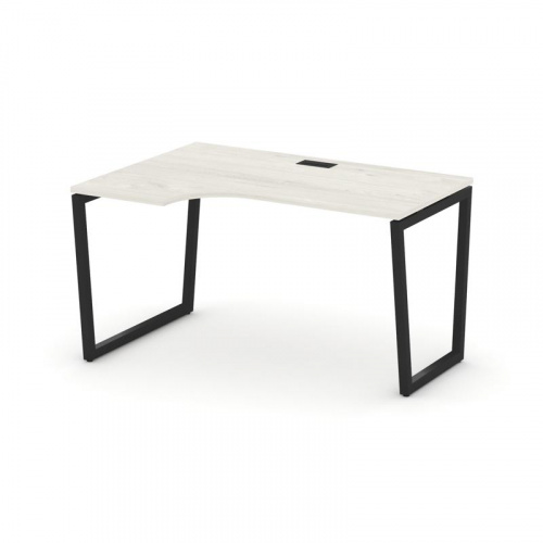 Style Project Стол рабочий эргоном. SN-4T2.SPA-001(L) Акация Лорка/Металл Антрацит/Заглушка Пластик фото 5 Style Project Стол рабочий эргоном. SN-4T2.SPA-001(L) Акация Лорка/Металл Антрацит/Заглушка Пластик фото 5