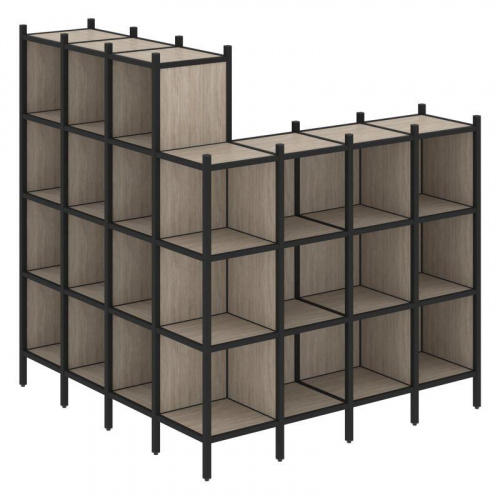 Стеллаж офисный угловой Loft VR.L-60 фото 9