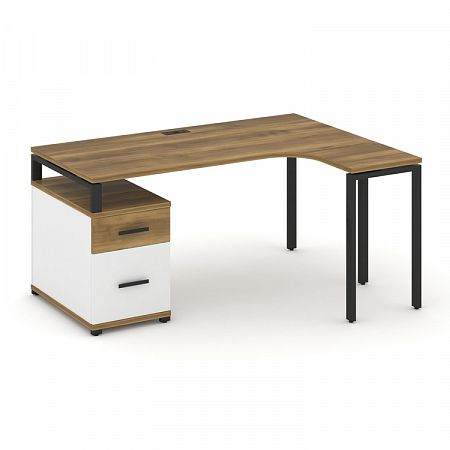 Стол эргономичный с опорной тумбой Concept CN.SA-304(R)