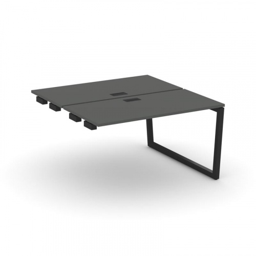 Style Project Стол-приставка к опор. элем. SN-5T2.DPRS-001 Акация Лорка/Металл Антрацит/Заглушка Пла фото 6