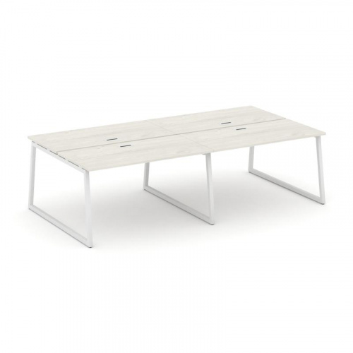 Style Project Рабочая станция 2-х сторон. SN-4T1.DRS-044 Акация Лорка/Металл Антрацит/Заглушка Пласт фото 18