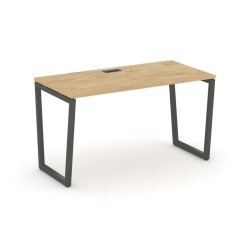 Style Project Стол письменный SN-4T2.SP-004 Акация Лорка/Металл Антрацит/Заглушка Пластик Черный 158 фото 22