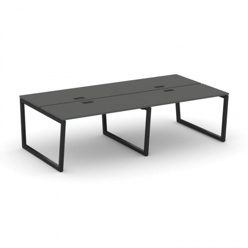 Style Project Рабочая станция 2-х сторон. SN-5T2.DRS-052 Акация Лорка/Металл Антрацит/Заглушка Пласт фото 6