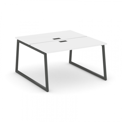 Style Project Рабочая станция 2-х сторон. SN-4T1.DRS-001 Акация Лорка/Металл Антрацит/Заглушка Пласт фото 13