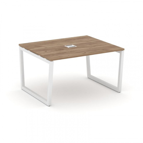 Style Project Стол переговорный SN-5T2.SPRG-032 Акация Лорка/Металл Антрацит/Заглушка Металл Антраци фото 11