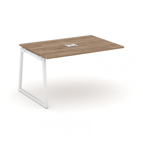 Style Project Проходной наб. элем. перег. стола SN-4T1.NSPRG-001 Акация Лорка/Металл Антрацит/Заглуш фото 10