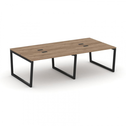 Style Project Рабочая станция 2-х сторон. SN-5T2.DRS-052 Акация Лорка/Металл Антрацит/Заглушка Пласт фото 9