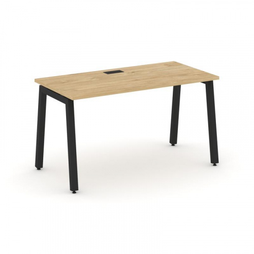 Style Project Стол письменный SN-5A.SP-014 Тиквуд Светлый/Металл Антрацит 1580*700*750 фото 8