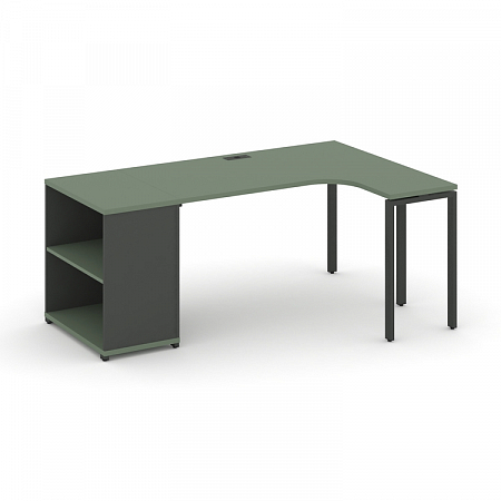 Стол эргономичный с опорным стеллажом Concept CN.SA-202(R)