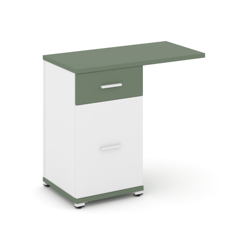 Тумба приставная с 1 ящиком Concept CN.TUS-003 W фото 5