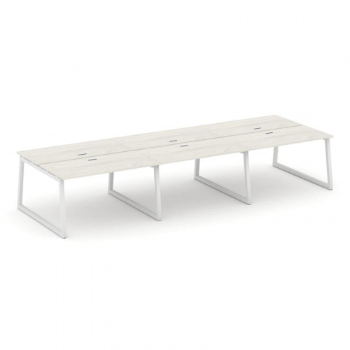 Style Project Рабочая станция 2-х сторон. SN-5T1.DRS-082 Акация Лорка/Металл Антрацит/Заглушка Пласт фото 12