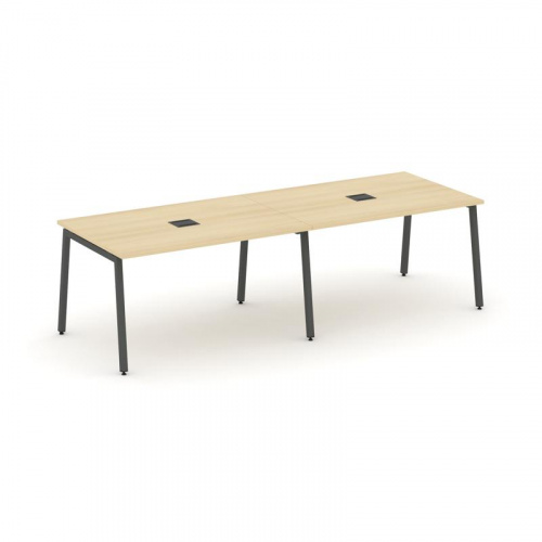 Style Project Стол переговорный SN-4A.SPRG-012 Дуб Наварра/Металл Белый 2360*980*750 фото 17 Style Project Стол переговорный SN-4A.SPRG-012 Дуб Наварра/Металл Белый 2360*980*750 фото 17