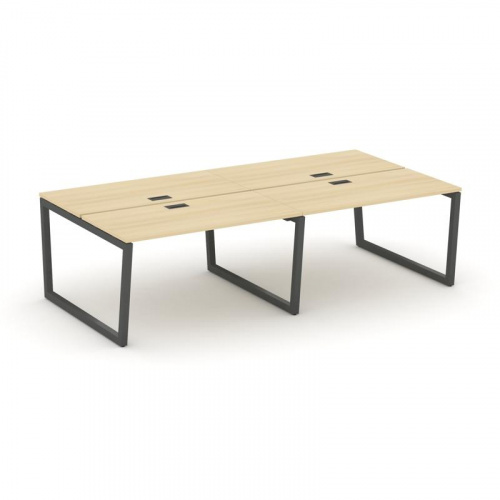 Style Project Рабочая станция 2-х сторон. SN-5T2.DRS-052 Акация Лорка/Металл Антрацит/Заглушка Пласт фото 28