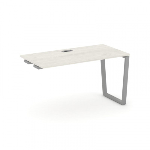 Style Project Стол-приставка к опор. элем. SN-6T2.OPRS-014 Акация Лорка/Металл Антрацит/Заглушка Пла фото 12