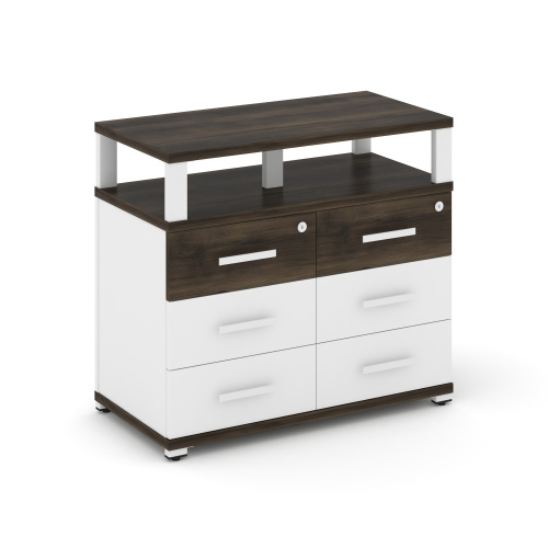 Тумба приставная с 6 ящиками Concept CN.TSP-009 W фото 2