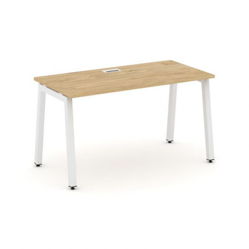 Style Project Стол письменный SN-5A.SP-014 Тиквуд Светлый/Металл Антрацит 1580*700*750 фото 17