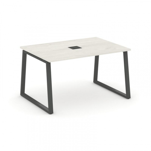 Style Project Стол переговорный SN-6T1.SPRG-002 Акация Лорка/Металл Антрацит/Заглушка Металл Антраци фото 24