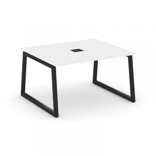 Style Project Стол переговорный SN-5T1.SPRG-033 Акация Лорка/Металл Антрацит/Заглушка Металл Антраци фото 7