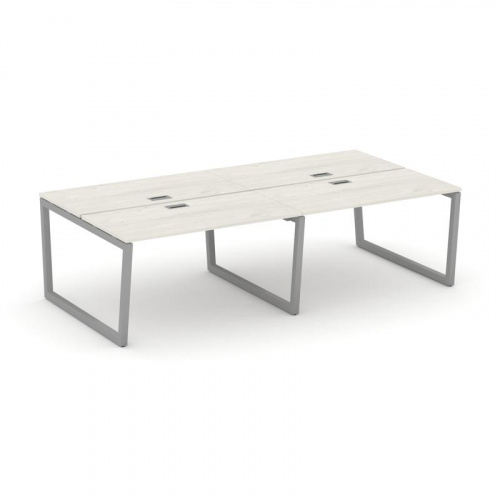 Style Project Рабочая станция 2-х сторон. SN-5T2.DRS-052 Акация Лорка/Металл Антрацит/Заглушка Пласт фото 12