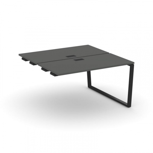 Style Project Стол-приставка к опор. элем. SN-6T2.DPRS-001 Акация Лорка/Металл Антрацит/Заглушка Пла фото 9