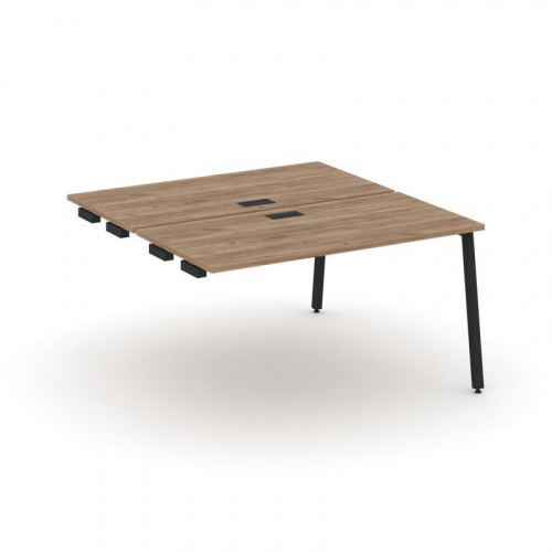 Style Project Стол-приставка к опор. элем. SN-4A.DPRS-004 Дуб Табак/Металл Белый 1580*1232*750 фото 3