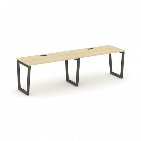 Style Project Рабочая станция 1 сторон. SN-5T2.ORS-011 Акация Лорка/Металл Антрацит/Заглушка Пластик