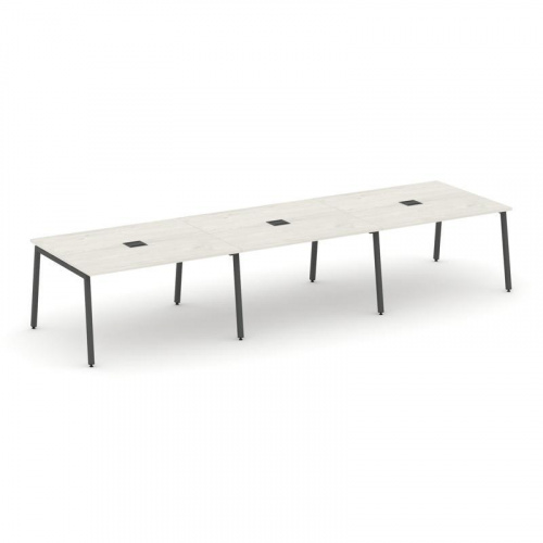 Style Project Стол переговорный SN-4A.SPRG-052 Дуб Табак/Металл Антрацит 3540*1180*750 фото 21