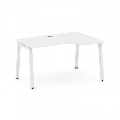 Style Project Стол рабочий эргоном. SN-5A.SPA-002(R) Дуб Табак/Металл Антрацит 1580*600/980*750 фото 17